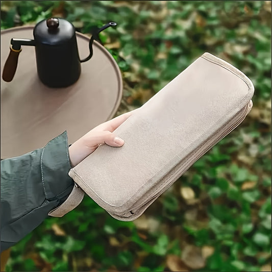 Portable Camping Chair Compact Lightweight Portable Outdoor Camping Chair | Durable Folding Stool with Zippered Storage Bag, Supports up to 265 lbs, Ideal for Camping, Fishing, Hiking, Boating, or Outdoor Concerts